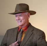 Larry Hagman, geboren am 21. September 1931 in Fort Worth, Texas von Udo Grimberg